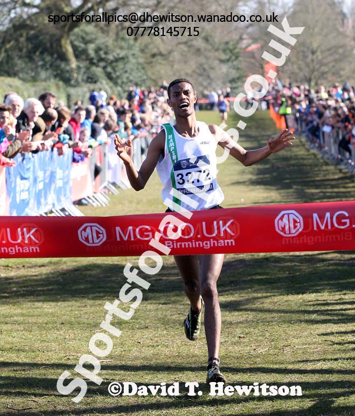 Mens under-17s Inter Counties Cross Country,  Cofton Park, Birmingham. Photo: David T. Hewitson/Sports for All Pics